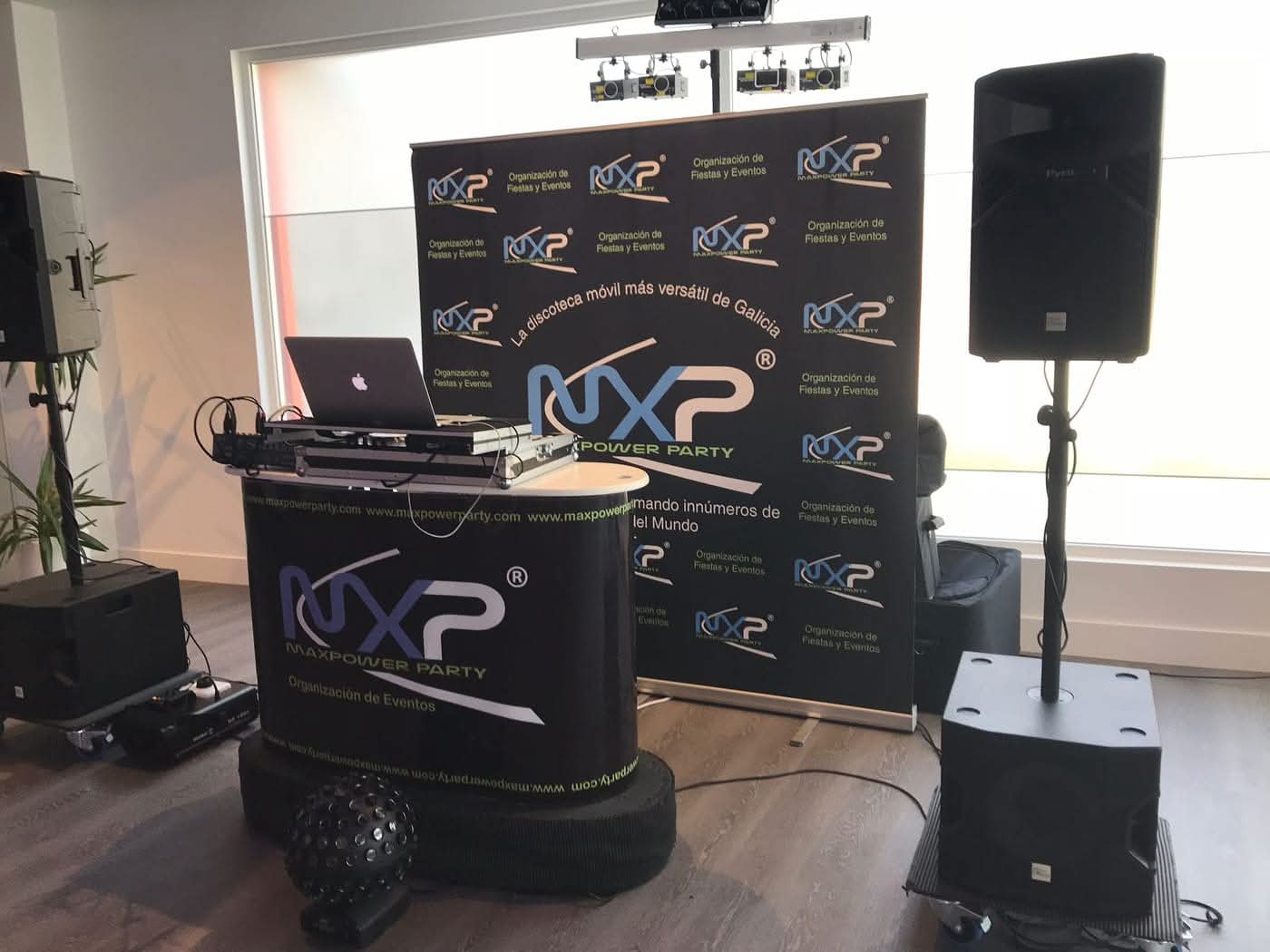 Setup profesional con branding